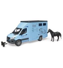 Camion de transport MB Sprinter avec cheval