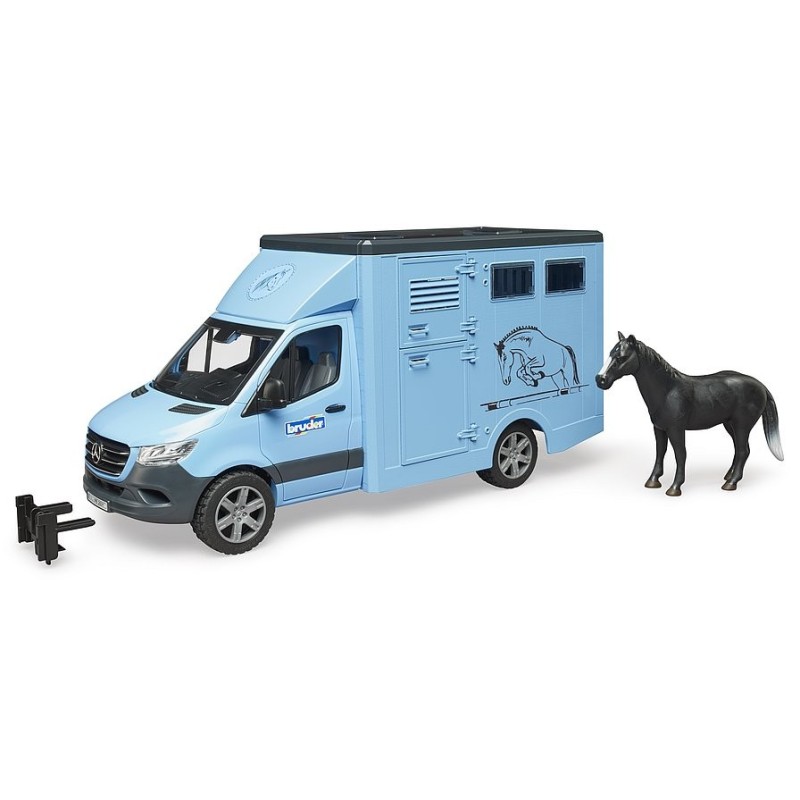 Camion de transport MB Sprinter avec cheval