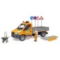 Camion municipal Mercedes Benz Sprinter avec conducteur et acces.