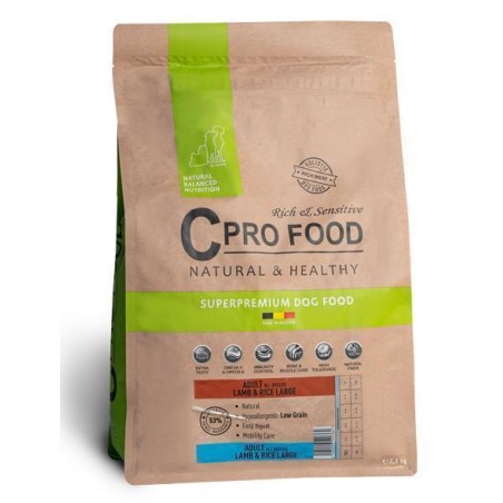 Adult All Breeds Lamb & Rice Large Dog 10kg CPRO FOOD