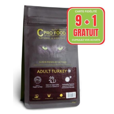Adult Turkey 3kg CPRO FOOD