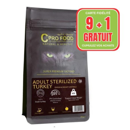 Adult Sterilized Turkey 3kg CPRO FOOD