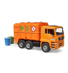 Camion poubelle MAN TGS Orange