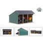 Hangar en bois