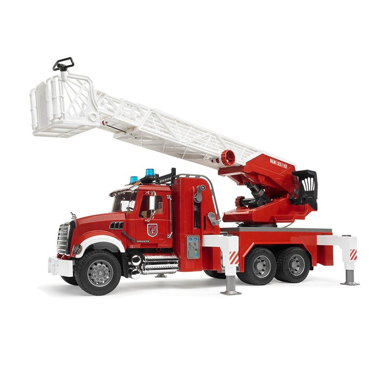 Camion de pompier Mack Granite  avec échelle
