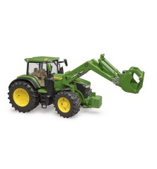 Tracteur John Deere 7R avec chargeur frontal