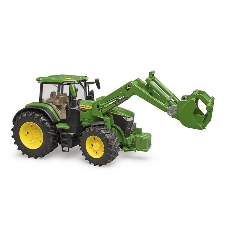 Tracteur John Deere 7R avec chargeur frontal