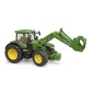Tracteur John Deere 7R avec chargeur frontal