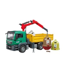 Camion MAN TGS avec 3 conteneurs
