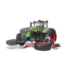 Tracteur Fendt 1050 Vario avec garagiste et accessoires