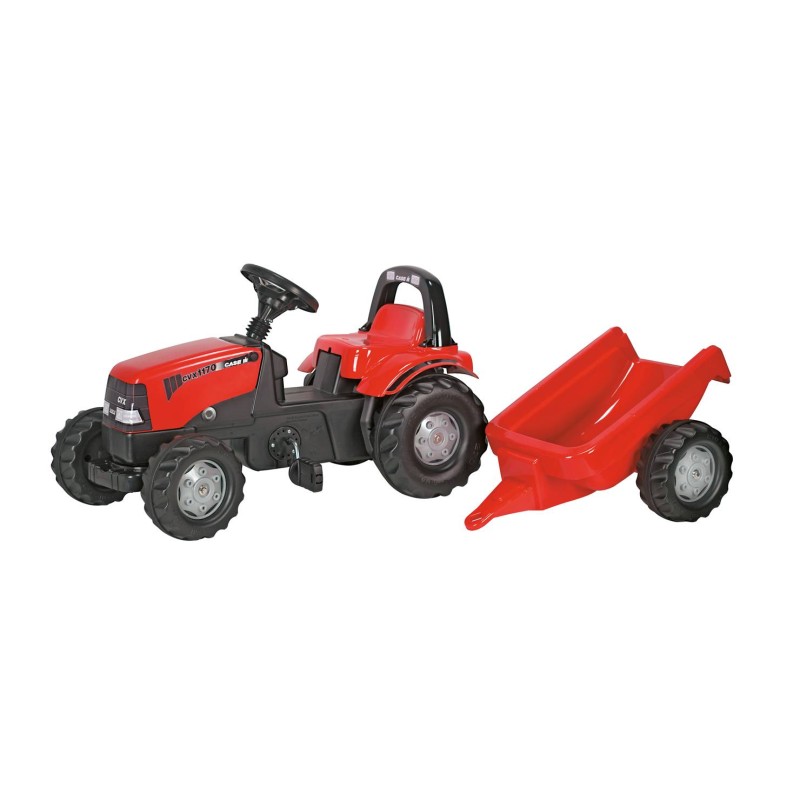 Tracteur Rollykid Case avec remorque