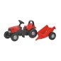 Tracteur Rollykid Case avec remorque