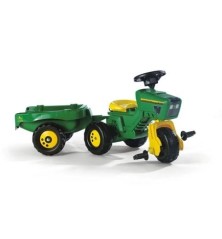 Moto Tracteur John Deere avec remorque