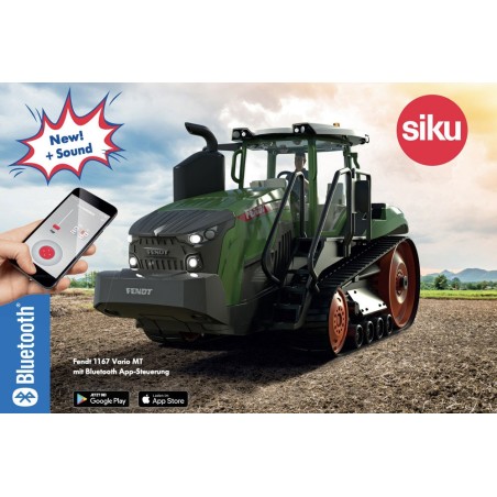 Fendt 1167 Vario Bluetooth avec chenille
