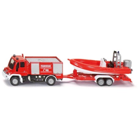 Pompiers avec bateau