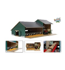Etable avec hangar