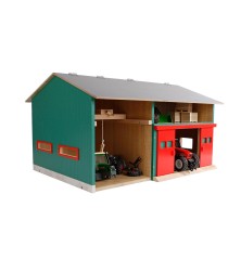 Lieu de travail avec remise