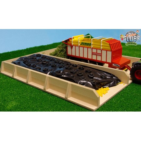Fosse d'ensilage pour tracteur