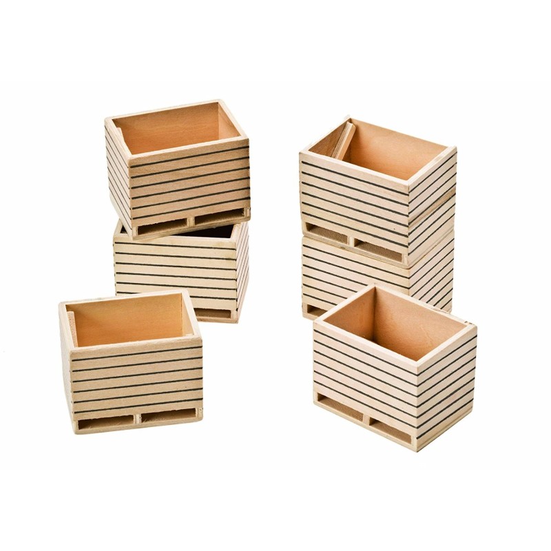 Caisses de pommes de terre (6 pièces)