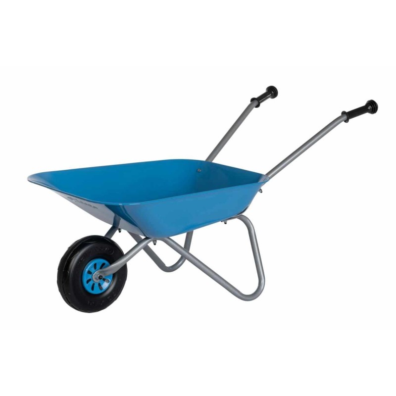 Brouette enfant Rolly Toys métal bleu