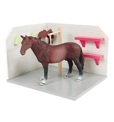 Aire de lavage pour chevaux