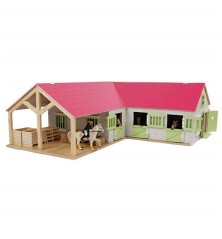 Etable avec hangar