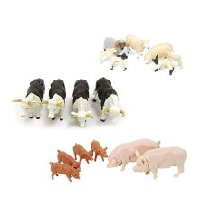 Coffret d'animaux de la ferme