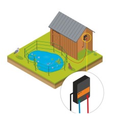 Kit Jardin 50cm et Etang 230V