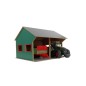 Hangar en bois 2 tracteurs
