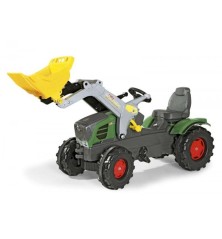 Tracteur Fendt 211 Vario avec chargeur