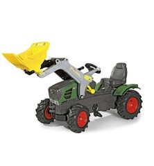 Tracteur Fendt 211 Vario avec chargeur + pneus souples