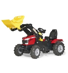 Tracteur Massey Fergusson 7726 Pneus Souples + chargeur