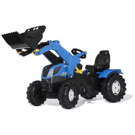Tracteur New Holland avec chargeur